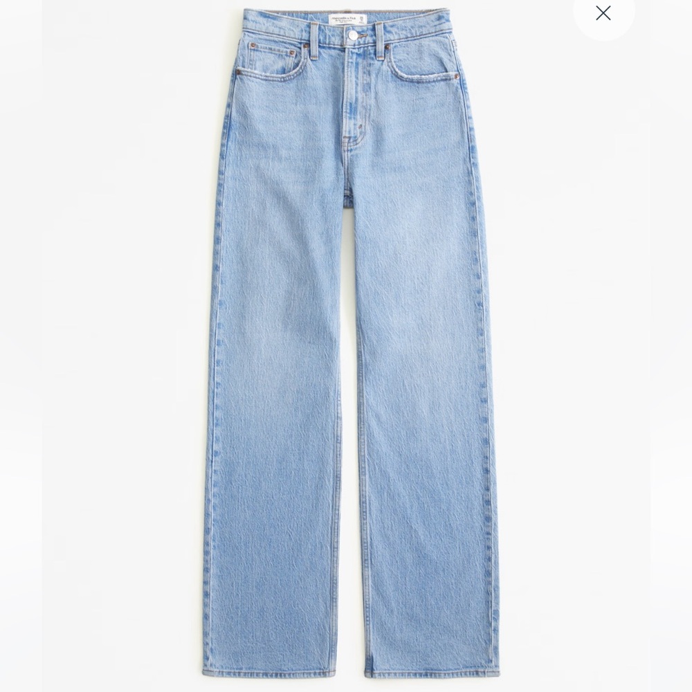 Abercrombie & Fitch High Rise 90s Relaxed Jeans 24S